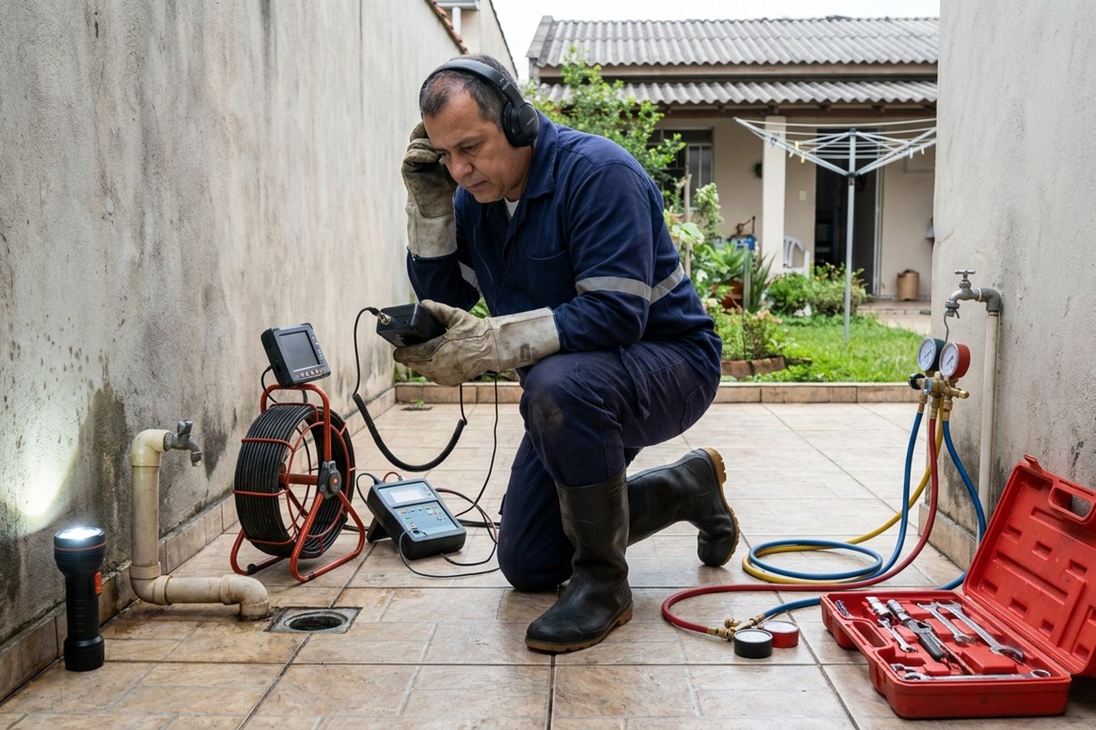 Detecção de Vazamento de Esgoto em Curitiba‑PR